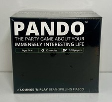 New Sealed Pando The Trivia Game About Us Party Card Game Version 1.3 Ages 14+