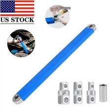 Impact Ready Offset Extension Wrench 1/2" 1/4" 3/8" Tight Spaces Extension Tool