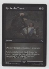 Etched Foil - Go for the Throat Magic: Universes Beyond: Assassin's Creed ACR