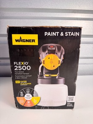 Wagner FLEXiO 2500 Handheld Paint Sprayer 2-Speed New Unused