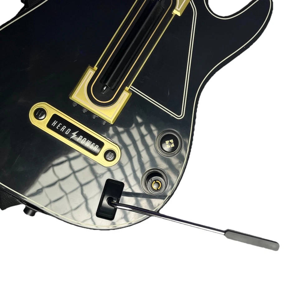 Activision Guitar Hero Power Wireless Guitar Xbox 360, PS3 (Guitar Only) - Image 2 of 4