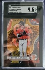 Bryce Eldridge 2024 Bowman’s Best Gold Lava Refractor /50 SGC 9.5