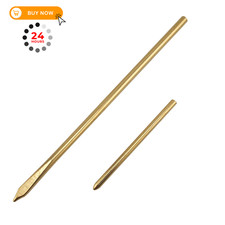 ALLCLEAN 2Pcs Brass Sewing Leather Needles - Manual Lacing Threading