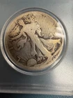 1920-D Walking Liberty Half Dollar 90% Silver Very Good to Fine  #3596