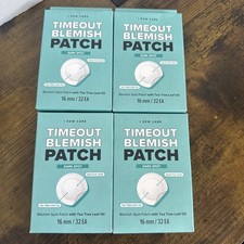 Timeout Blemish Patch, Dark Spot, 32 Patches NEW Sealed 4 Pack Total 128 Patches
