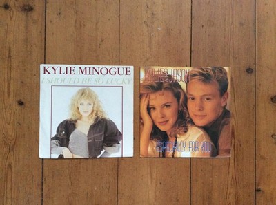 Kylie Minogue  [2 Single Vinyl] I Should be so lucky + Especially for You JASON