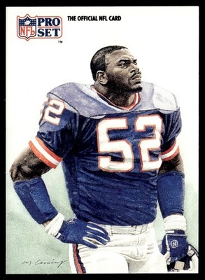 1991 Pro Set Pepper Johnson New York Giants #395