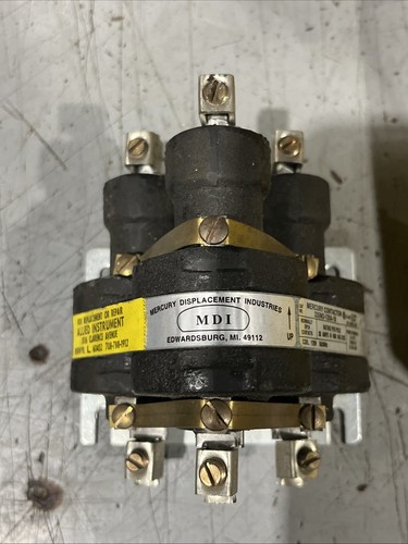 🔥MDI 335NO-120A-18 35A Contactor 600VAC 120V Coil, Used, Free Shipping🇺🇸