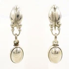 Jewelry Georg Jensen 17 Silver Earring About8.3g Free shipping Used