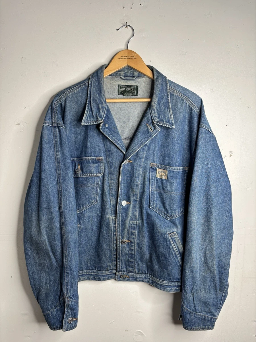 25+ vintage polo ralph lauren denim jacket for sale | Updated Oct 2026