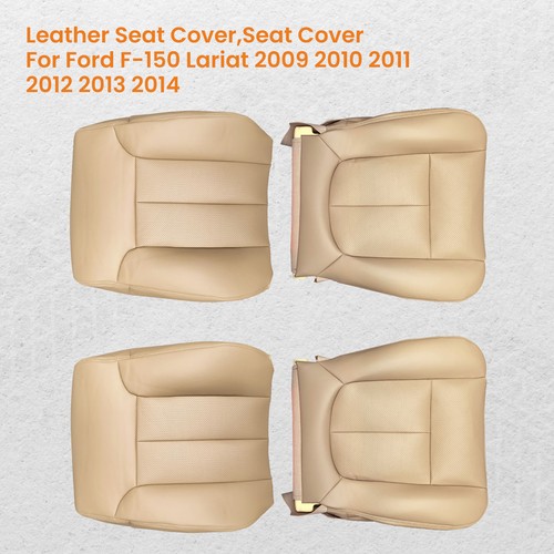 Driver Passenger Leather Seat Cover for Ford F150 Lariat 2009-2010-2014 - Bild 5 von 18
