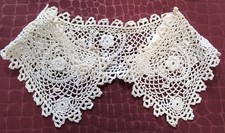 Antique Handmade Lace Collar from Alicante, Spain w/ Birthday Card to Mom  J101