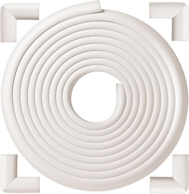 Slim Baby Proof Corner Guards 15ft Edge Protector 3M Adhesive Off White