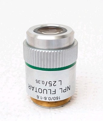 NPL Fluotar L 25/ 0,35  160/ 0,6-1,6 RMS Ernst Leitz Wetzlar, Mikroskop Objektiv