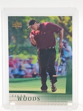 TIGER WOODS 2001 UPPER DECK GOLF ROOKIE RC #1 Q7935