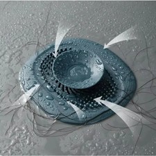 Universal Sink Drain Stopper Strainer Hair Catcher for Shower Tub Kitchen