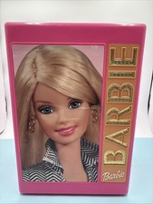 Vintage 2002 Pink Barbie Doll FASHION Wardrobe Trunk Carry Case 12010 Mattel