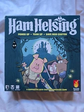 Ham Helsing Comic Board Card Game Cooperative Strategy Monster Hunting Fun
