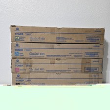 Konica Minolta TN321 Set Of 4  Genuine CMYK A33K430/330/230/130 CMYK Toners New