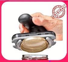 Easy Grip Jar Opener, Non‑Slip Lid Remover for Tight Lids, Seniors, Ergonomic