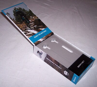 New BRV-FLYE SPORT BURST Wireless Bluetooth Earbuds White