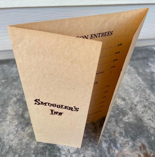 Vintage Room Service Menu SMUGGLER'S INN Restaurant Chain - 第 2/5 張圖片