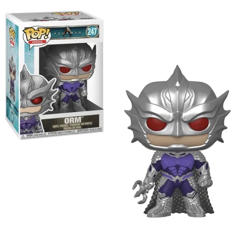 Funko POP! DC Heroes - Aquaman Movie: Orm Figure #247 (NOT MINT)