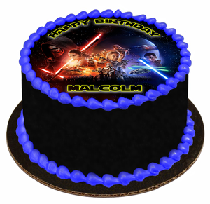 Edible Cake Topper Image Icing Sheet Star Wars Ebay