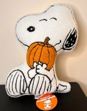 Snoopy Fall Pumpkin Pillow