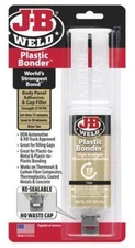 J-B Weld 50133 Plastic Bonder High-Strength Structural Adhesive Syringe 0.85 oz.