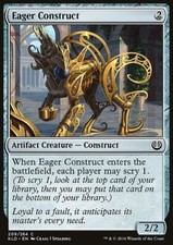 MTG Magic the Gathering Eager Construct (209/291) Kaladesh NM