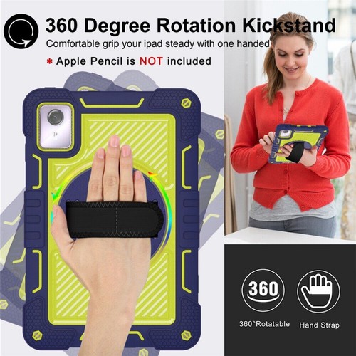 Für Lenovo Tab M11 TB330FU Tablet Hülle Robust Stoßfest Ständer Cover mit Band - Bild 23 von 65