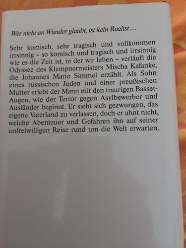 Auch wenn ich lache muss ich weinen, J.M. Simmel, gebundene Ausgabe - Bild 2 von 2