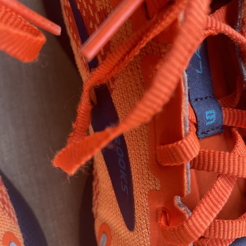 Brooks Launch 9 Shoes Mens Sz 9 Orange Running Walking Gym Cushion Sneakers - Picture 10 of 11