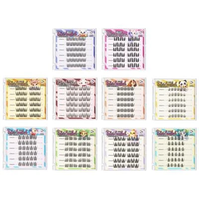 MARKENLOS Glue-Free Self-Adhesive False Glue-free Eyelashes Set Lash Extension Kit ne F1O4