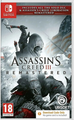 Assassin's Creed III Liberation Remastered Code in a Box | Nintendo Switch