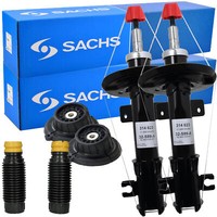 2X Sachs StoßDäMpfer + Domlager Rep-Kit Vorne FüR Fiat Bravo Ii 198 Delta 3
