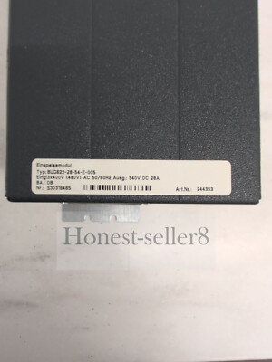 New Baumuller Baumuller BUG622-28-54-B-005 EIN 3X400VAC AUS 540VDC 28A