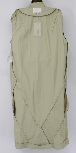 PARIA FARZANEH SS20 PASTRY MENS LONG JACKET UK S BEIGE JA RRP £550 - Picture 3 of 8