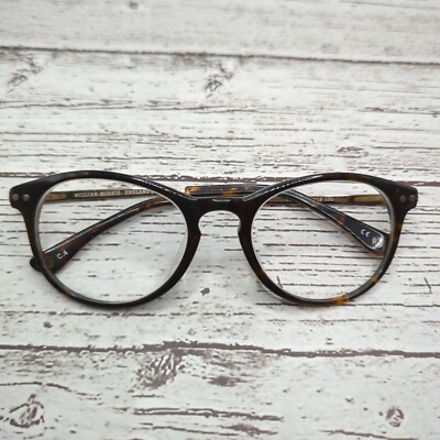 WILLIAM MORRIS Eyeglasses TORTOISE KEYHOLE ROUND Glasses C4 WM8900 50-19-132