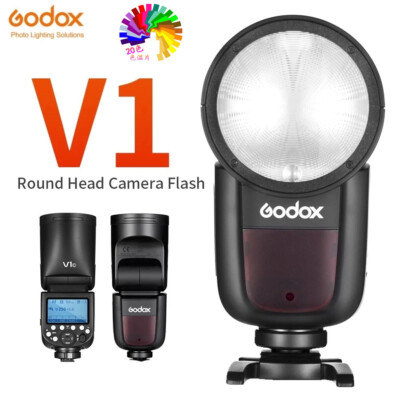 Godox V1C V1N V1S V1O V1F 2.4g Wireless TTL/HSS On-Camera Flash Light Speedlite