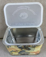 2001 Vtg General Foods French Vanilla Cafe International Coffee Tin Container