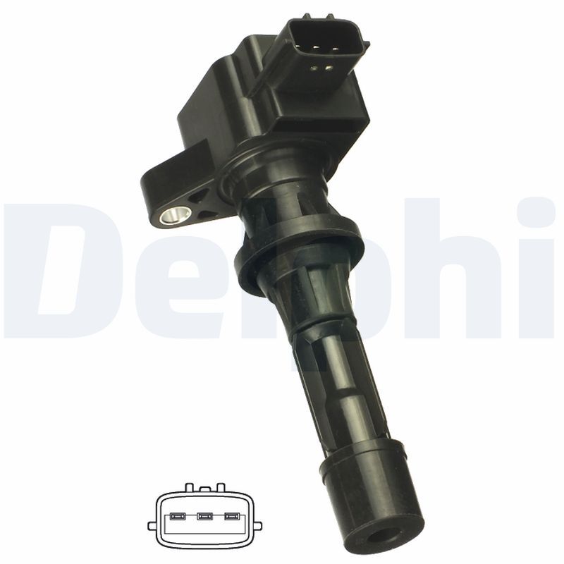 Bobine d'allumage DELPHI avec isolation thermique renforcée pour MAZDA 3