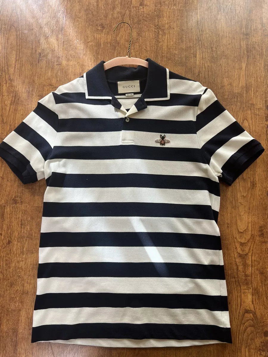 Gucci bee polo shirt sale