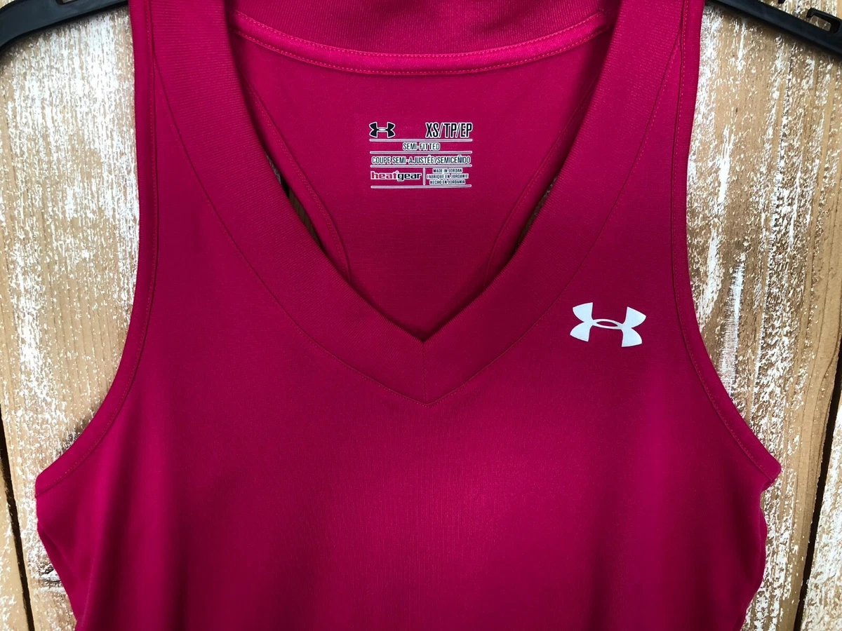 Under armour semi fitted outlet heatgear tank