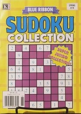 Kappa Blue Ribbon Sudoku Collection Spring 2018 Super Jumbo dell FREE SHIPPING
