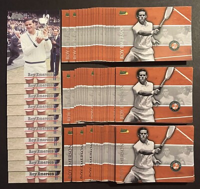 (86) 2008 ACE MATCHPOINT ROY EMERSON #RG11 ROLAND GARROS SILVER FOIL 2011 #73