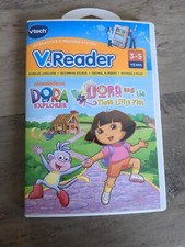 VTech V Reader Animated Ebook System Book Dora And The Three Little Pigs