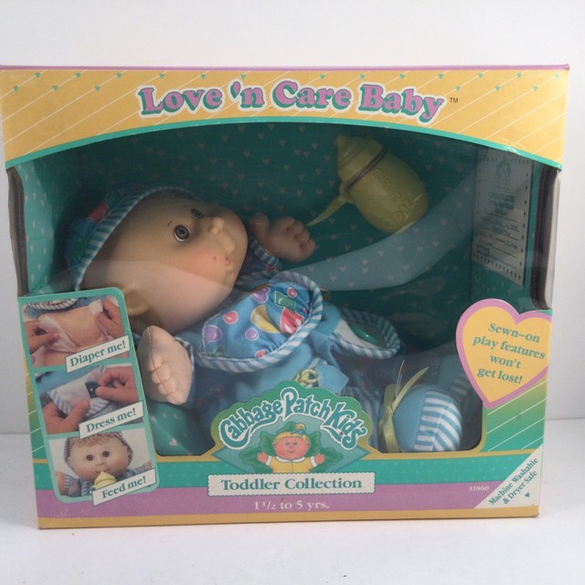 Cabbage Patch Kids Love 'n Care Baby 1992 Toddler Collection NRFB