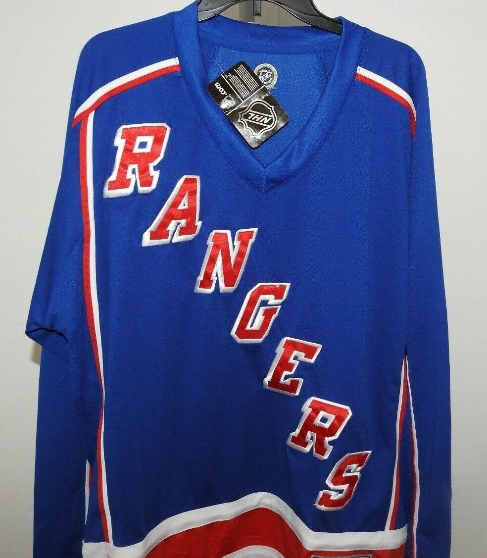 NHL New York Rangers Hockey Jersey New Mens Sizes MSRP $60 eBay